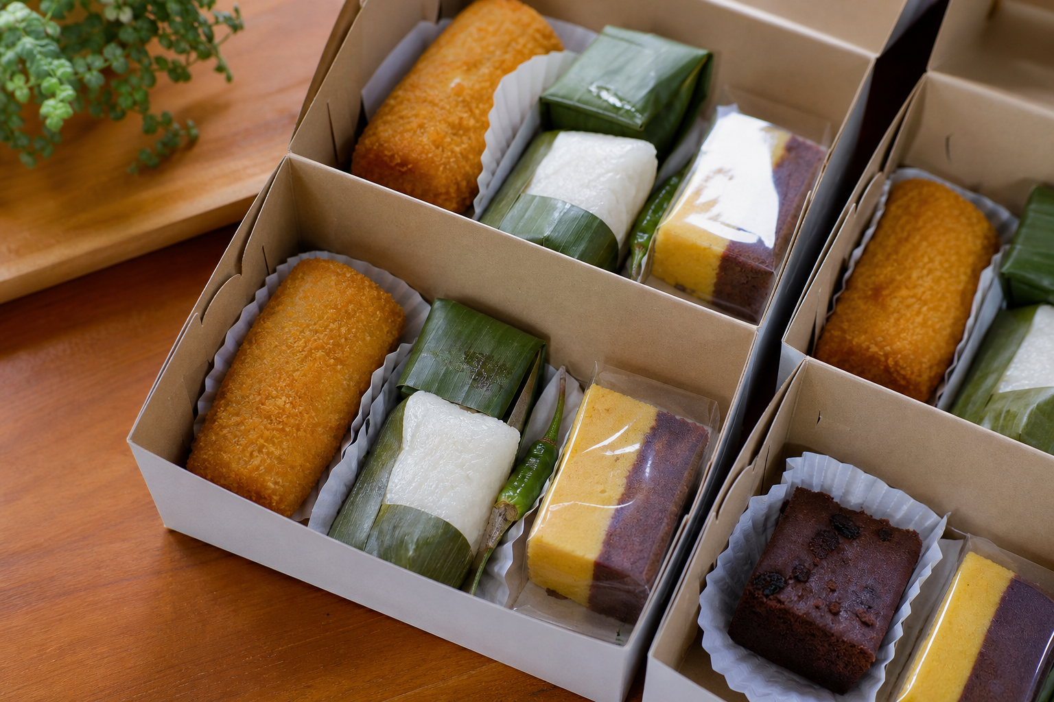Snack box kue tradisional