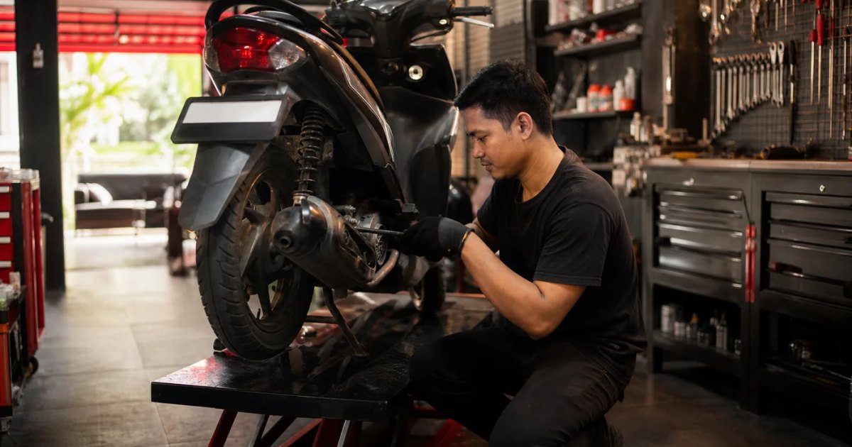 Preview konsep website bengkel Garasi Roda Prima