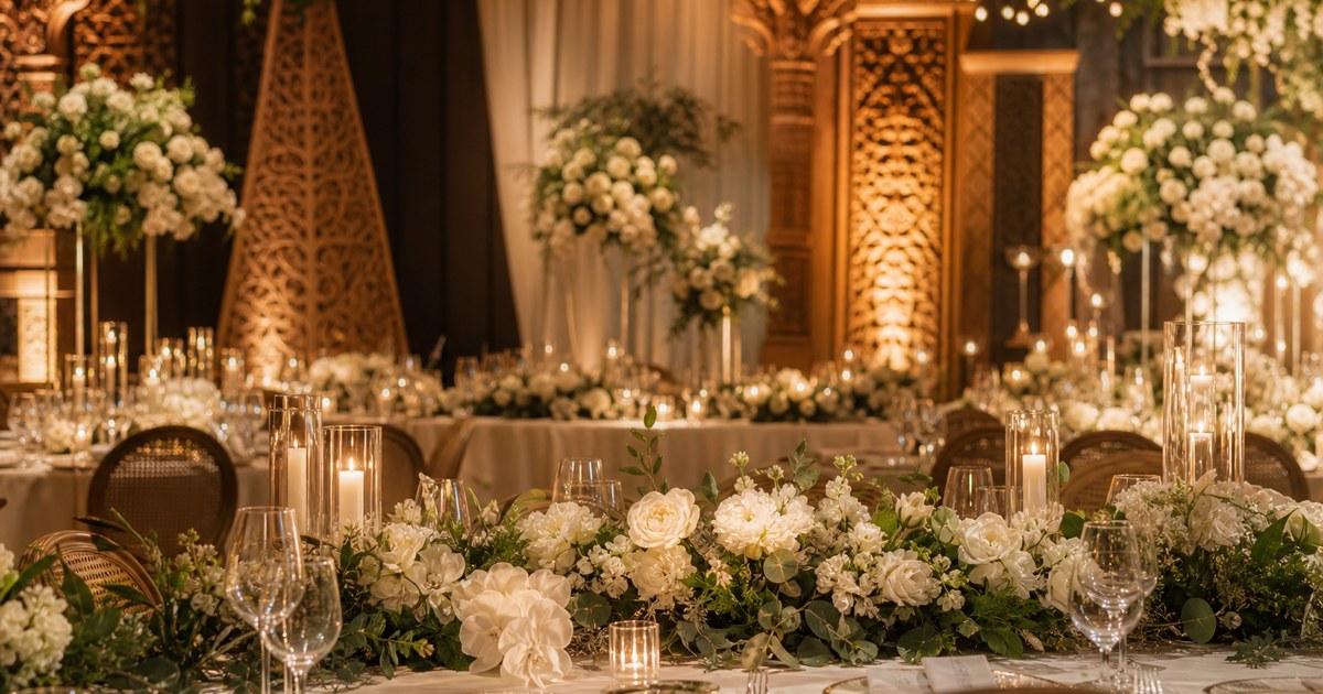 Preview konsep website wedding planner Sagita Wedding